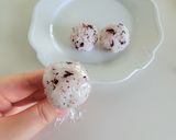 すみれの花とゆかりの豆おにぎり作り方3写真