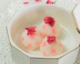 すみれの花とゆかりの豆おにぎり作り方5写真