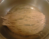 簡単昼食　レタスと納豆のおろしそば作り方1写真