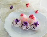 すみれの花とゆかりの豆おにぎり作り方6写真
