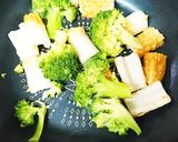 ちくわとブロッコリーの簡単味噌炒め作り方3写真