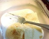 たらこポテトの豆腐クリームﾁｰｽﾞ焼き作り方3写真