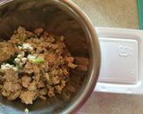 納豆と鶏そぼろのチーズトースト作り方1写真