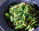 菜の花と玉子のからしマヨ炒め◎お弁当に♪作り方6写真