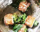 菜の花咲いた！ちくわ磯辺揚げ＊春の弁当に作り方3写真