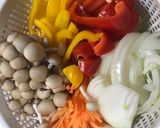 鶏とパプリカの白ワイン煮作り方1写真