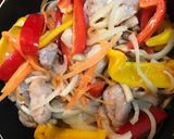 鶏とパプリカの白ワイン煮作り方5写真