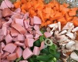 余り物で極上のケチャップライス作り方1写真