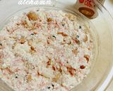レンジ10分♪ 豆腐とひき肉のレンジ蒸し作り方1写真