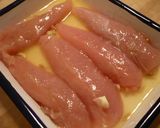 さわやかレモン風味のささみ焼き♪作り方1写真