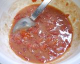 簡単！新玉葱とむね肉の味噌トマト煮作り方2写真