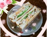 簡単！ツナと茹で玉子ホットサンド作り方8写真