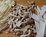 簡単和食✿鶏ささみとネギときのこの生姜煮作り方3写真