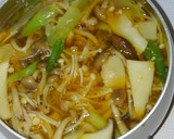 簡単和食✿鶏ささみとネギときのこの生姜煮作り方6写真