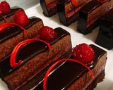 漆黒と真紅のケーキ パンキッシュゴシック作り方48写真