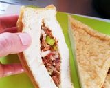 簡単‼ボリューミー‼厚揚げの挟み焼き作り方3写真