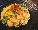 まろや辛♡豚キムチクリームパスタ作り方5写真