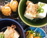 今晩のおつまみ…ちくわ・サーモン巻き作り方2写真