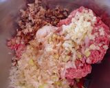 肉まんの具☆肉汁たっぷり食べにくい＾＾；作り方2写真