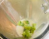 塩酒粕で旨♪ブロッコリーの茎のポタージュ作り方4写真