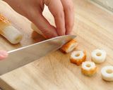 ☆しどけとちくわの胡麻味噌和え☆作り方5写真