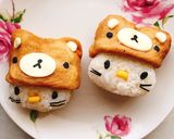 お砂糖味醂なしリラックマキティ稲荷(動画作り方18写真