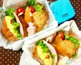冷凍カツのロールサンド。作り方8写真