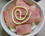 ベーコン丼ご飯☝火を使わない簡単レシピ作り方4写真