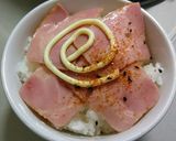 ベーコン丼ご飯☝火を使わない簡単レシピ作り方5写真