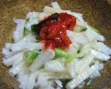 ヘルシー♪アボガドごまだれ❉サラダうどん作り方4写真