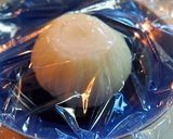 新玉ねぎのレンジ丸蒸し　バタポンソース作り方2写真
