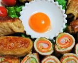 きゃべつと人参の豚巻きwith黄身ソース作り方11写真
