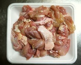 風味たっぷり☆紅しょうがの唐揚げ♪作り方1写真