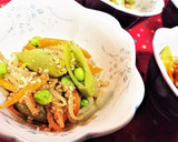 旬★簡単★Ｗごま★５分【ウドの胡麻和え】作り方19写真