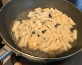 水菜とお揚げの梅干し和え作り方3写真