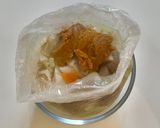 鍋いらず★レンジで手軽に🎵具たくさん豚汁作り方7写真