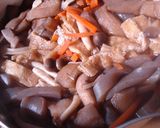 ✿母の味。芋がらの煮物✿作り方4写真