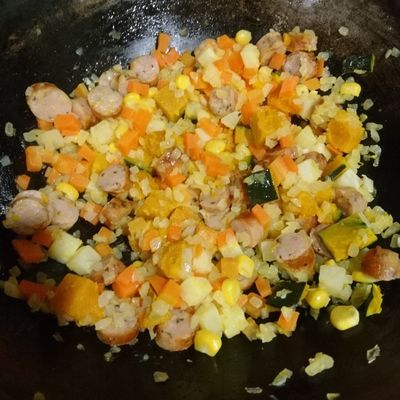 選べるピラフ♬カレー味orケチャップ味 by ☆micoco☆ 【クックパッド