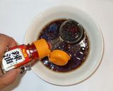 蒸し鶏とラー油ソース♪レンジで簡単作り方8写真