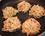 ✿納豆入りお好み焼き✿作り方3写真