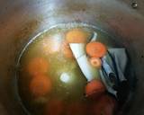 チャーシューの茹で汁で春のつけ素麺作り方2写真