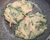 カリッ！もちっ〜なチヂミ。お好みのタレで作り方4写真
