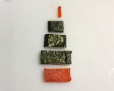 寿司型・模様巻き(パプリカで豪華客船)作り方3写真