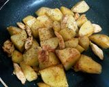 新じゃがとささみのめんつゆバター炒め作り方4写真