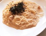 ヘルシー！白滝で明太子豆乳クリームパスタ作り方4写真