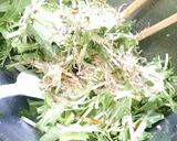 簡単！炙り筍と水菜のオリーブサラダ作り方4写真