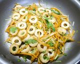 簡単！人参水菜のちゃんぽん風炒め作り方4写真