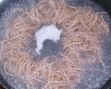 冷やし蕎麦（乾麺）・ごま油とかつお醤油味作り方3写真