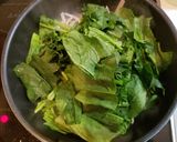簡単！ほうれん草ソテーとろり卵のせ作り方3写真