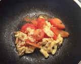 トマトと玉子の炒め物【簡単中華】作り方3写真